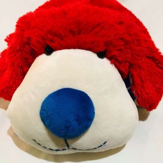 USA Pillow Pets Patriotic Dog Large 18” stuffed animal plush red white blue 4