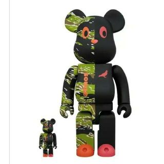 Bearbrick Medicom Toy Be@rbrick Atmos Staple 400 100 Set Figure From Japan F/s
