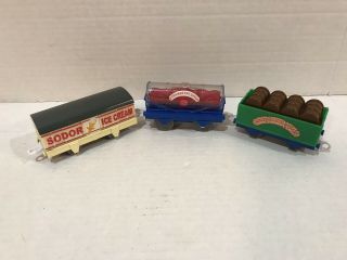 Thomas Train Sodor Ice Cream Factory Cars Strawberry Trackmaster 2