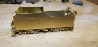 Ho Sunset Brass Norfolk And Western N&w Tender For M - 1 4 - 8 - 0 Steam Locomotive