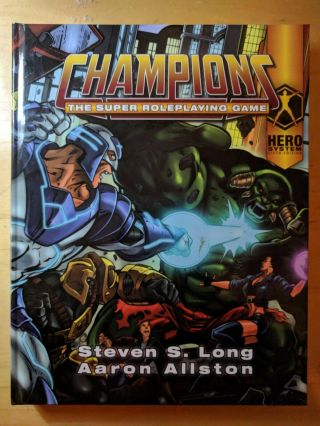 Champions Rpg Hero System (6th Edition) Hardcover