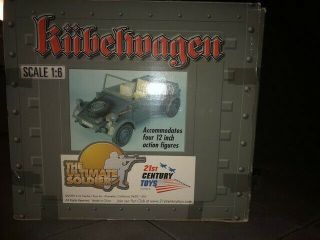 21ST CENTURY ULTIMATE SOLDIER 1:6 SCALE KUBELWAGEN; WWII GERMAN MILITARY VEHICLE 3