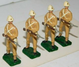Old 1980s Metal,  British Army In Foreign Service Order,  Stand On Guard,  4 Pc Set