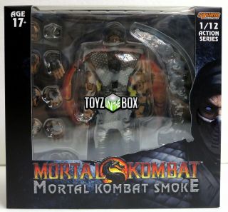 Storm Collectibles Mortal Kombat Nycc 2018 " Smoke " 1:12 Action Figure