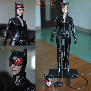 1/6 Catwoman Action Figure Kumik Toys Women Girl Female Body Suit Kmf029