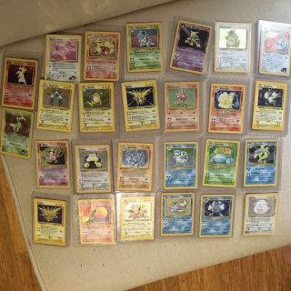 Pokemon Cards 26 Holographic