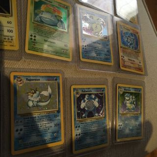Pokemon cards 26 holographic 3