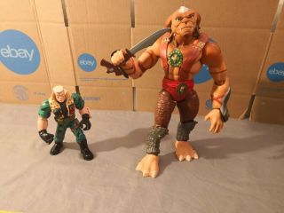 Archer And The Commando Elite Figures From The Movie Small Soldiers