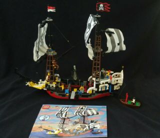 Lego 6289 Red Beard Runner Pirate Ship 99 Complete With Instructions 1996