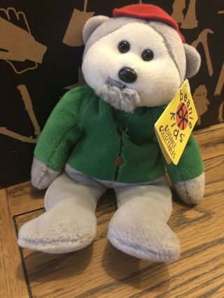 Poppy The Bear 2000 - Retired Beanie Kid