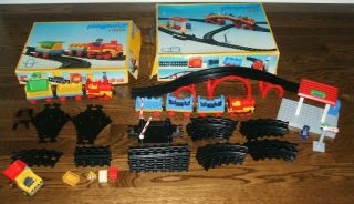 Playmobil 123 Train Set 6905 & 6910,  From 1990