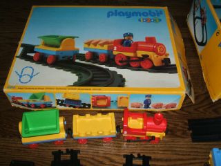 Playmobil 123 Train Set 6905 & 6910,  From 1990 8
