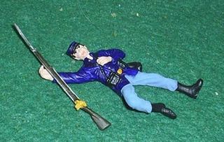 Toy Soldiers American Civil War Dead Union Soldier 54 Mm