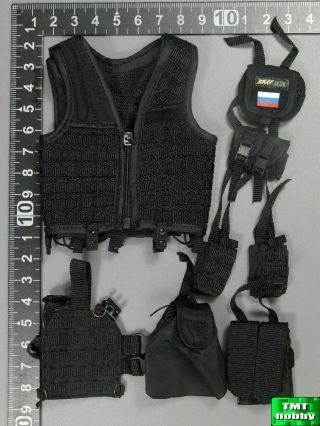 1:6 Scale Mc Toys M - 069a Russian Spetsnaz Fsb Alfa Group - Srvv Modular Vest