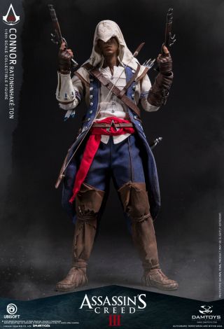 DAMTOYS Assassin ' s Creed III 1/6th scale Connor Collectible Figure DMS010 6