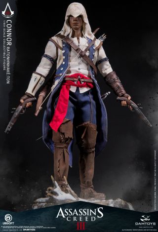 DAMTOYS Assassin ' s Creed III 1/6th scale Connor Collectible Figure DMS010 8