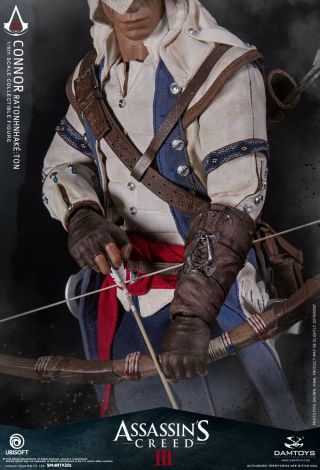 DAMTOYS Assassin ' s Creed III 1/6th scale Connor Collectible Figure DMS010 9