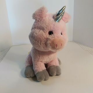 Kellytoy Unicorn Pig Plush 13 Inches Tall 2017 Dorm Teen