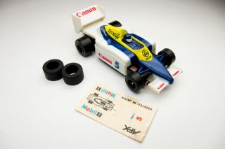 Tomy Afx Honda Canon Tactel 5 Indy Car With Decals From Japanese Race Set