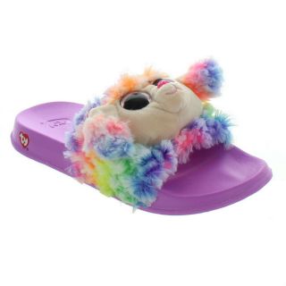 Ty Rainbow Poodle Fashion Pool Slides Kids Children 