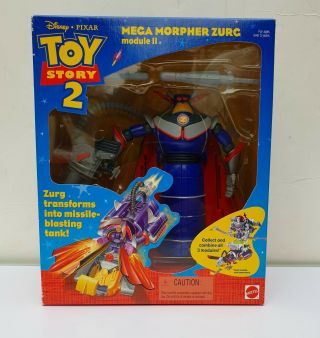 Rare Toy Story 2 Mega Morpher Emperor Zurg Brand
