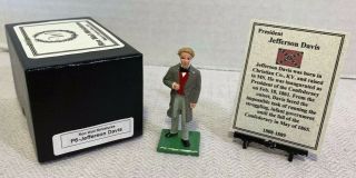 Ron Wall Miniatures - Civil War Confederate JEFFERSON DAVIS - Lead Toy Soldier 2
