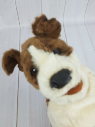 Folkmanis Jack Russell Terrier Hand Puppet Puppy Dog 15 "