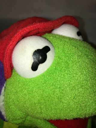 Macy ' s Kermit The Frog Plush Frog - tographer Stuffed Animal 25” Toy 2002 5
