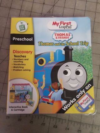 My First Leappad Thomas And The School Trip Cartridge Book Preschool