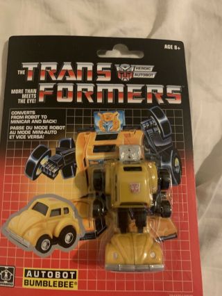Error No Face On Bumble Bee Transformers Walmart Reissue