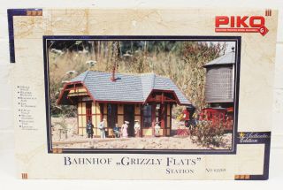 Piko 62209 Grizzly Flats Station Kit Unassembled G Scale Model Railroad