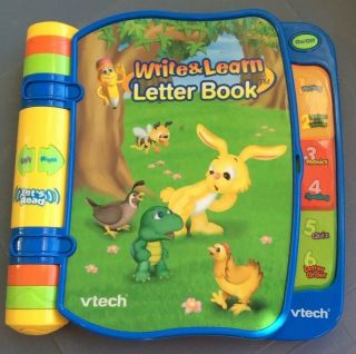 Vtech Write And Learn Letter Book Talking Storybook