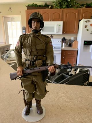 Ww2 D Day Screamin Eagle Paratrooper Soldier 1/6 Scale