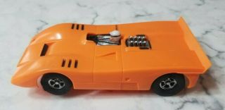 Vintage 1970s Afx Aurora Porsche Orange 5 " Slot Car