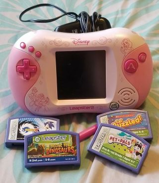 Leapfrog Leapster 2.  Pink And White.