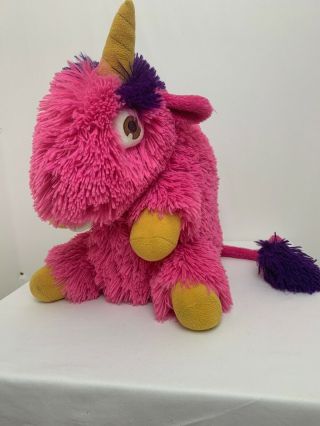 Ugly Snuglies Pink Unicorn With Alarm Clock