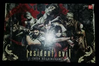 Ban Dai: Resident Evil Deck Building Game: Base Set: Complete Horror Tabletop