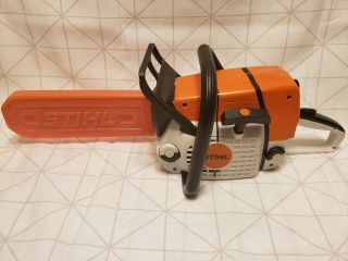 Stihl Toy Chainsaw 15 " Long Sound Missing Decorative Pullstring