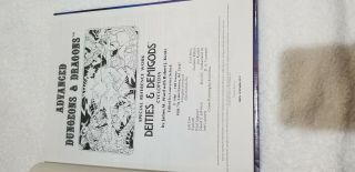 AD&D Dungeons & Dragons Deities and Demigods 128 pages 6