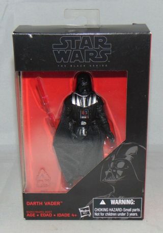2015 Hasbro Star Wars Black Series 3.  75 " Darth Vader Action Figure