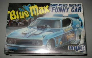 Vintage Rare Mpc Blue Max Funny Car Model Kit