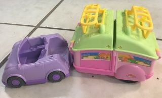 Fisher Price Little People Vacation Camper And Car Pre Owned