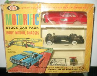 Ideal Motorific Classic Mercedes 280 Sl With Chassis And Motor - Boxed
