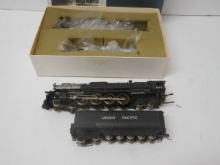 Brass Max Gray Up Union Pacific 4 - 8 - 4 Class 800 W/tender Sound/dcc 844 Ho Scale