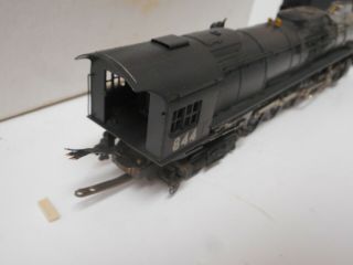 Brass Max Gray UP Union Pacific 4 - 8 - 4 Class 800 w/Tender Sound/DCC 844 HO Scale 7