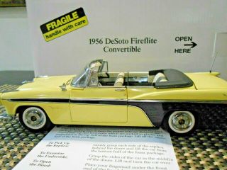 Danbury 1:24 Scale 1956 Desoto Fireflite Convertible 4