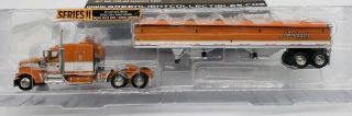 Diecast Promotions Tri - State Commodities Kenworth W900 & Grain Trailer Dcp