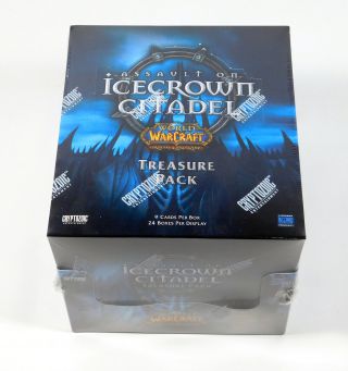World Of Warcraft Tcg Wow Assault On Icecrown Citadel Booster Box 24 Pack