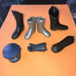 Captain Action Ideal 1967 Accessory Action Boy Space Boots Hat Gloves