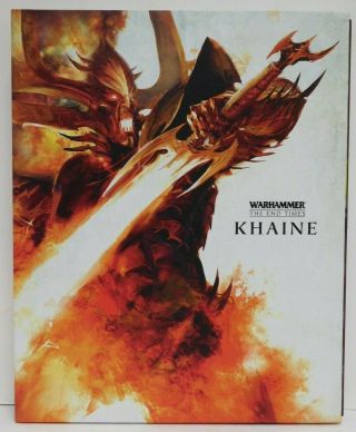 Warhammer End Times Khaine Oop Limited Edition With Slipcover